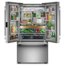 Kitchenaid® 24 cu. ft. 36-Inch Width Counter-Depth French Door Refrigerator with Interior Dispense KRFC236SPS Kitchenaid® 24 cu. ft. 36-Inch Width Counter-Depth French Door Refrigerator with Interior Dispense KRFC236SPS