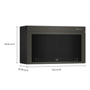 Kitchenaid® Multifunction Over-the-Range Microwave Oven with Flush Built-In Design YKMMF530PBE Kitchenaid® Multifunction Over-the-Range Microwave Oven with Flush Built-In Design YKMMF530PBE