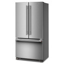 Kitchenaid® 22 Cu. Ft. 36-Inch Counter-Depth French Door Refrigerator with Internal Water Dispenser KRFC136TPS