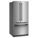 Kitchenaid® 22 Cu. Ft. 33-Inch Standard-Depth French Door Refrigerator with Internal Water Dispenser KRFF333SPS