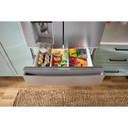 Whirlpool® 36-inch Wide True Counter Depth 4-Door French Door Refrigerator - 22 cu. ft. WRMC7036RV