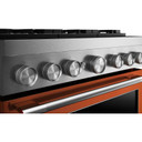 Kitchenaid® 36-Inch 6 Burner Commercial-Style Dual Fuel Range with No Preheat Air Fry Mode KFDS936SSC