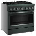 KitchenAid® 36-Inch 6 Burner Commercial-Style Dual Fuel Range with No Preheat Air Fry Mode KFDS936SJP