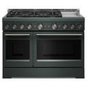 KitchenAid® 48-Inch 6 Burner Commercial-Style Gas Range with Griddle KFGD948SJP
