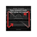 KitchenAid® 30-Inch 4 Burner Commercial-Style Gas Range with No Preheat Air Fry Mode KFGS930SJP