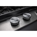 Kitchenaid® Gas-on-Metal Cooktop with an Integrated Wok Grate and CookShield™ Finish KCGK530SSS
