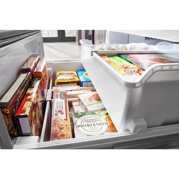 Whirlpool® 36-inch Wide French Door Refrigerator - 27 cu. ft. WRF767SDHV