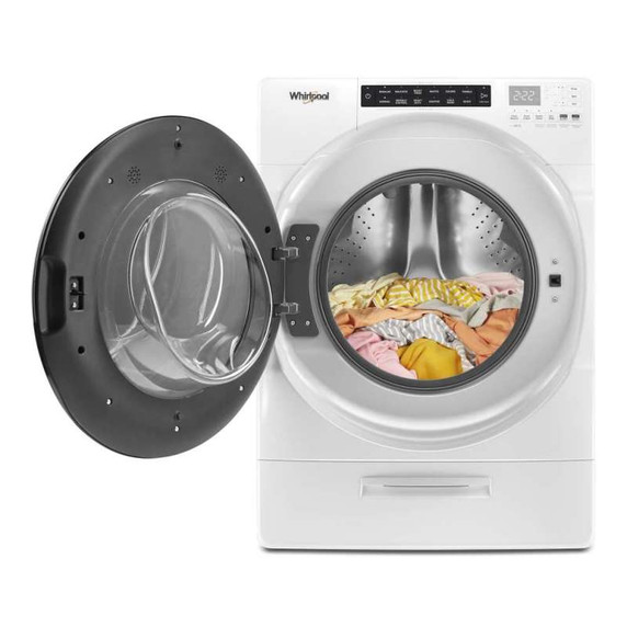 Whirlpool® 5.2 Cu. Ft. I.E.C. Ventless All In One Washer Dryer WFC682CLW