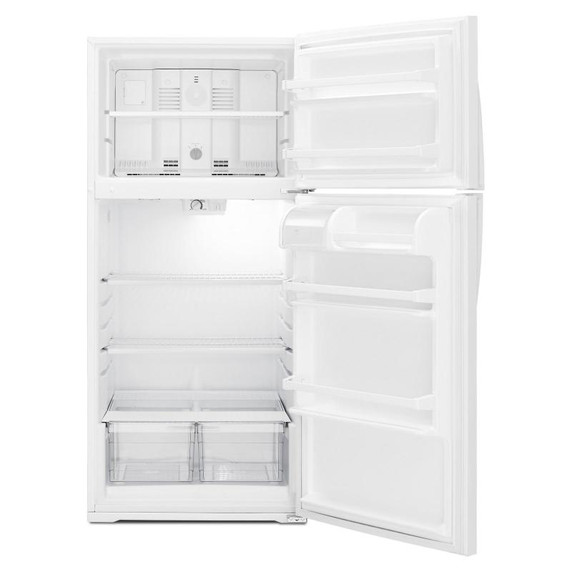 Whirlpool 28" Wide Top-Freezer Refrigerator with Freezer Temperature Control WRT134TFDW
