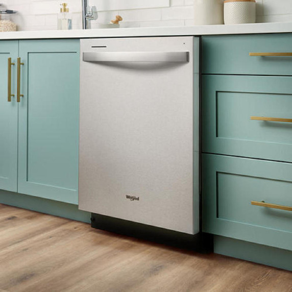 Whirlpool® 24"  Dishwasher with Boost Cycle and Triple Filtration Wash - 55dBA WDT540HAMZ
