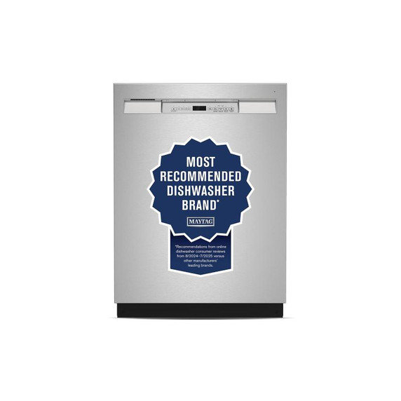 Maytag® Top Control Dishwasher with Dual Power Filtration and PowerBlast® Cycle MDB4949SKZ