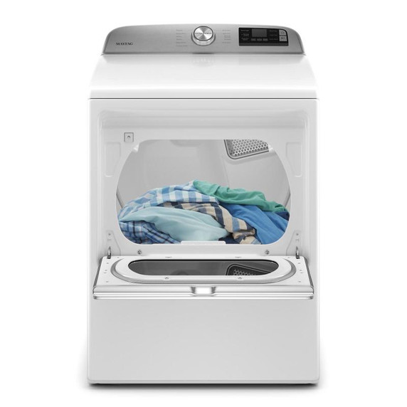 Maytag® Smart Top Load Electric Dryer with Extra Power Button - 7.4 cu. ft. YMED6230HW