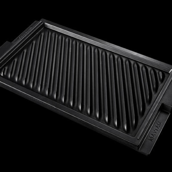 Maytag® 30-Inch Electric Cooktop with Reversible Grill and Griddle MEC8830HS