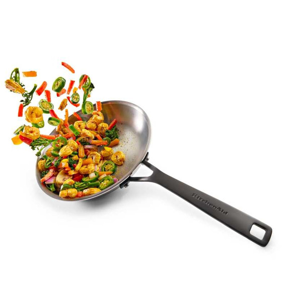 Kitchenaid® 36" Gas-on-Glass Cooktop KCGG536PBL