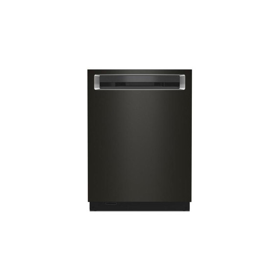 Kitchenaid® 44 dBA Dishwasher in PrintShield™ Finish with 360° Max Jets™ Third Rack KDPM604KBS