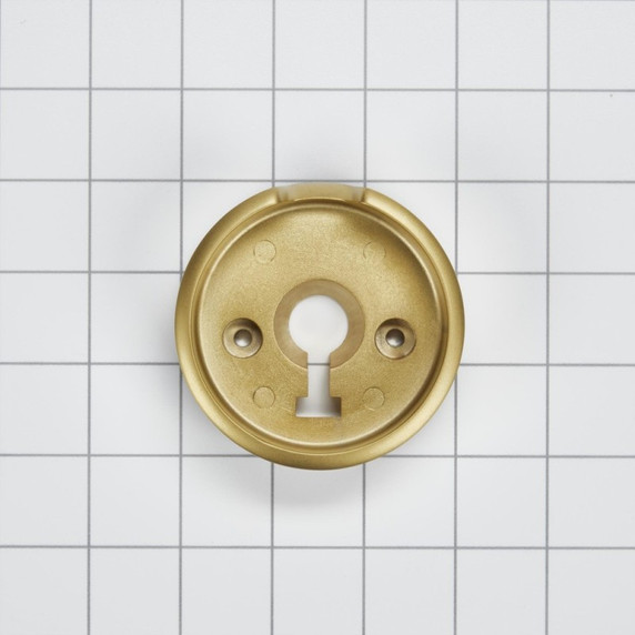 Range Brass Knob Bezel, Surface/Grille W11316873