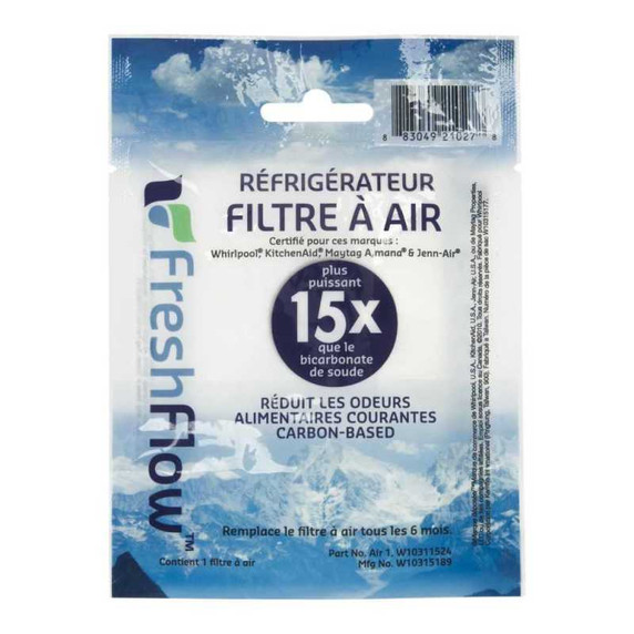 Refrigerator FreshFlow™ Air Filter W10311524
