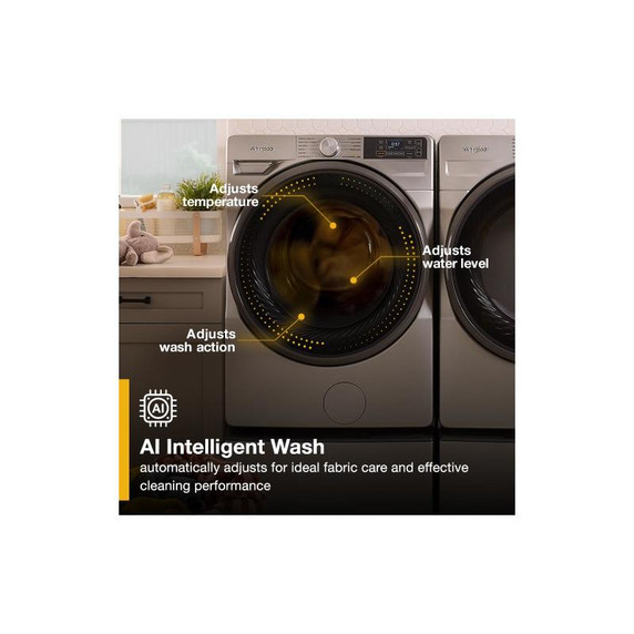 Whirlpool® 5.2 cu. ft. Smart Front Load ENERGY STAR® Certified Washer with FreshFlow™ Vent System WFW5720RR