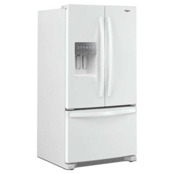 Whirlpool® 36-Inch Wide French Door Bottom Mount Refrigerator - 25 cu. ft. WRFF3436RW