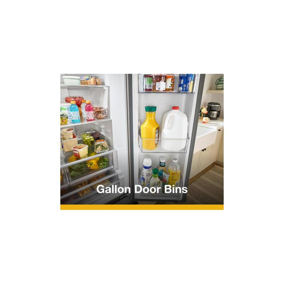 Whirlpool® 36-Inch French Door Refrigerator with Ice Maker - 31 cu. ft. WRFF3136SZ Whirlpool® 36-Inch French Door Refrigerator with Ice Maker - 31 cu. ft. WRFF3136SZ