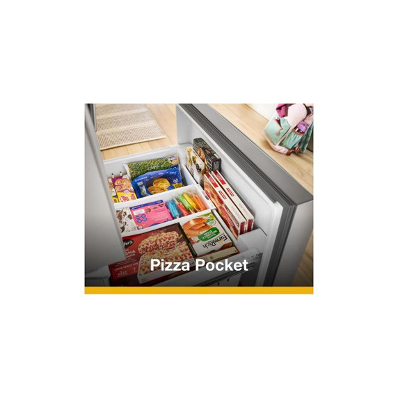 Whirlpool® 36-Inch French Door Refrigerator with In-Door Water and Ice Maker - 30 cu. ft. WRFF3536SZ