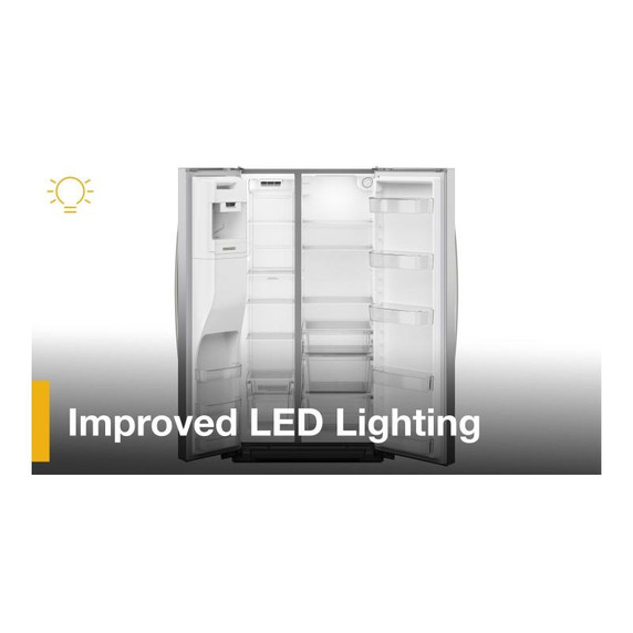 Whirlpool® 36-inch Counter Depth Side-by-Side Refrigerator with TruCool™ System WRSC5536RZ