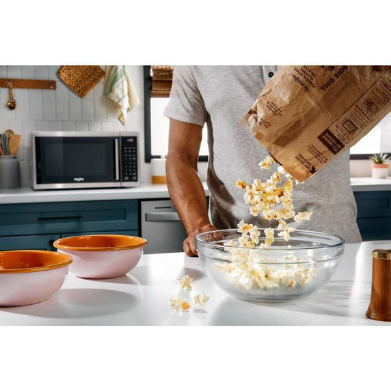 Whirlpool® 1.0 cu. ft. Stainless Steel All-In-One Multifunctional Countertop Microwave With Air Fry - 900 watt WMCS5522RS