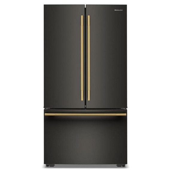 Kitchenaid® 24 cu. ft. 36-Inch Width Counter-Depth French Door Refrigerator with Interior Dispense KRFC236SBE