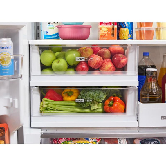 Whirlpool® 36-inch Wide True Counter Depth 3-Door French Door Refrigerator - 23.4 cu. ft. WRFC5036RW Whirlpool® 36-inch Wide True Counter Depth 3-Door French Door Refrigerator - 23.4 cu. ft. WRFC5036RW