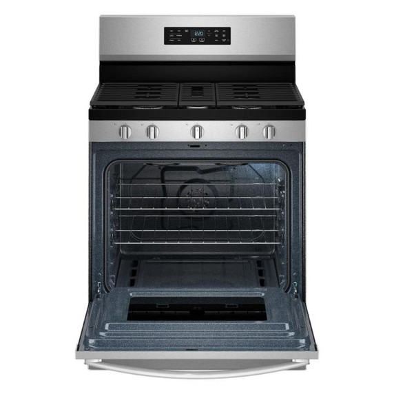Whirlpool® 30-inch Gas Range with Air Cooking Technology and Steam Clean WFGS4530SZ