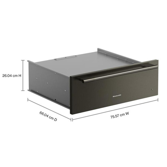 Kitchenaid® 30" Slow Cook Warming Drawer KWES730SBE