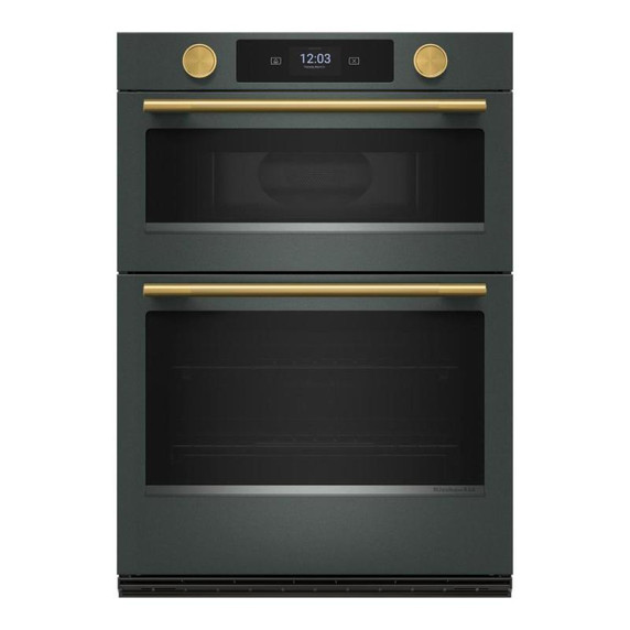 Kitchenaid® 30-inch Smart Electric Combo Wall Oven with Assisted Cooking Modes - Juniper KOEC730SJP