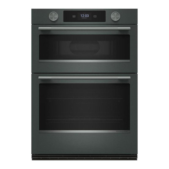 Kitchenaid® 30-inch Smart Electric Combo Wall Oven with Assisted Cooking Modes - Juniper KOEC730SJP