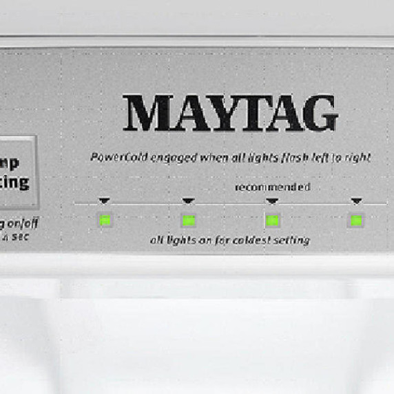 Maytag® 30-Inch Wide Top-Freezer Refrigerator with Garage Mode - 19 Cu. Ft. MRTX5119SW