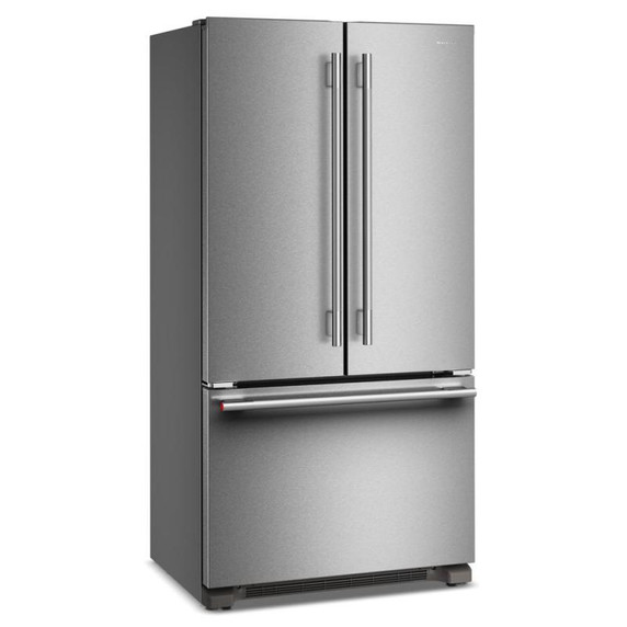 Kitchenaid® 22 Cu. Ft. 36-Inch Counter-Depth French Door Refrigerator with Internal Water Dispenser KRFC136TPS