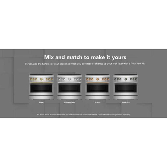KitchenAid® 36-Inch 6-Element Induction Freestanding Commercial-Style Range with Air Fry KFIS936SSS