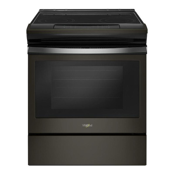 Whirlpool® 4.8 cu. ft. guided Electric Front Control Range with the easy-wipe ceramic glass cooktop YWEE510S0FV