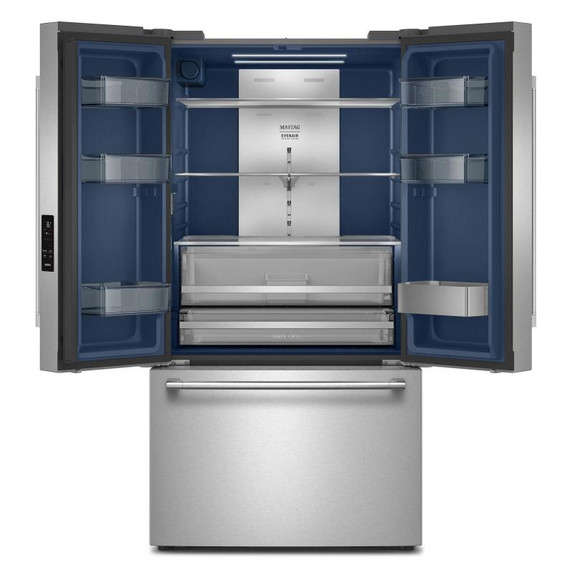 Maytag® 31 Cu. Ft. XL Capacity French Door Bottom Mount Refrigerator with Ice + Water MRFF4336TZ