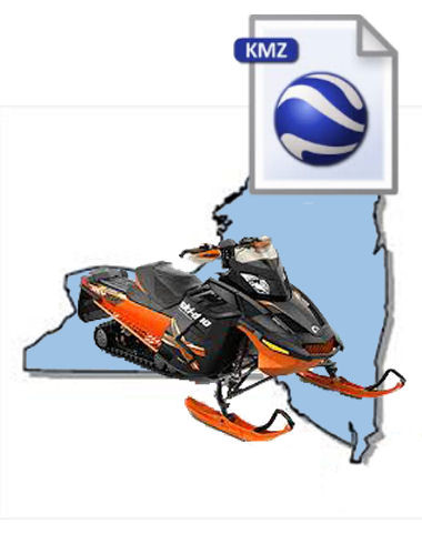 NY GPS ATV Trail Map