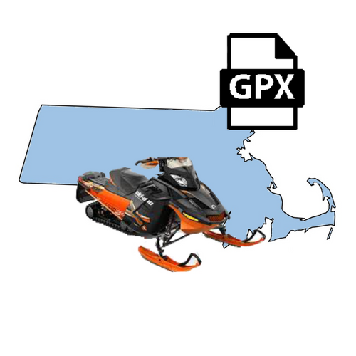 MA Snowmobile GPX File