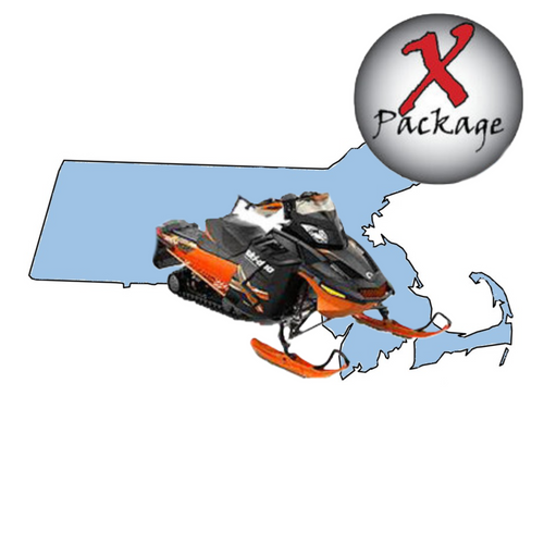 Massachusetts Snowmobile Trail Map