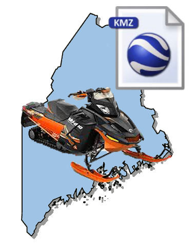 Maine Snowmobile Map Data