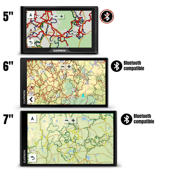 Garmin Trail GPS 5"/6"/7" Display