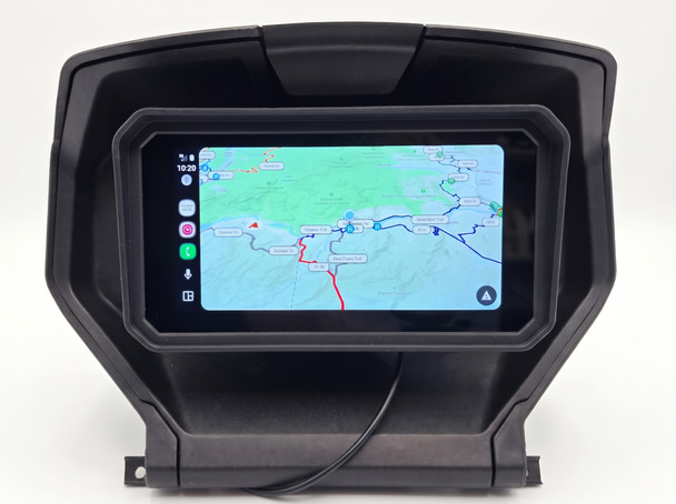 - PREORDER - GPS Trailmasters 6" Off-Road CarPlay & Android Auto Navigator with Powered Cradle