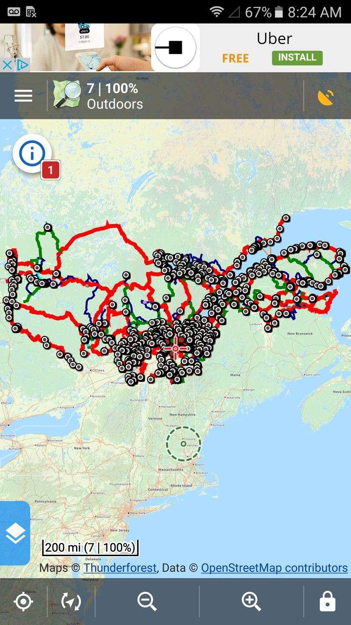 QC Snowmobile Trail App Data GPS Trailmasters