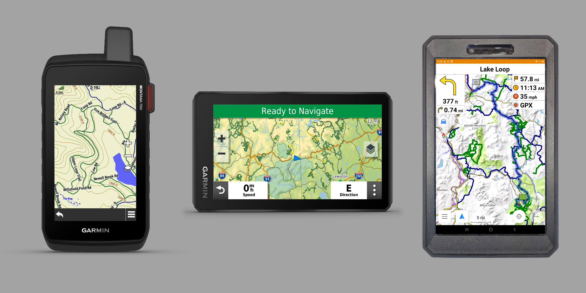 Garmin muscle sa gamme de GPS off-road