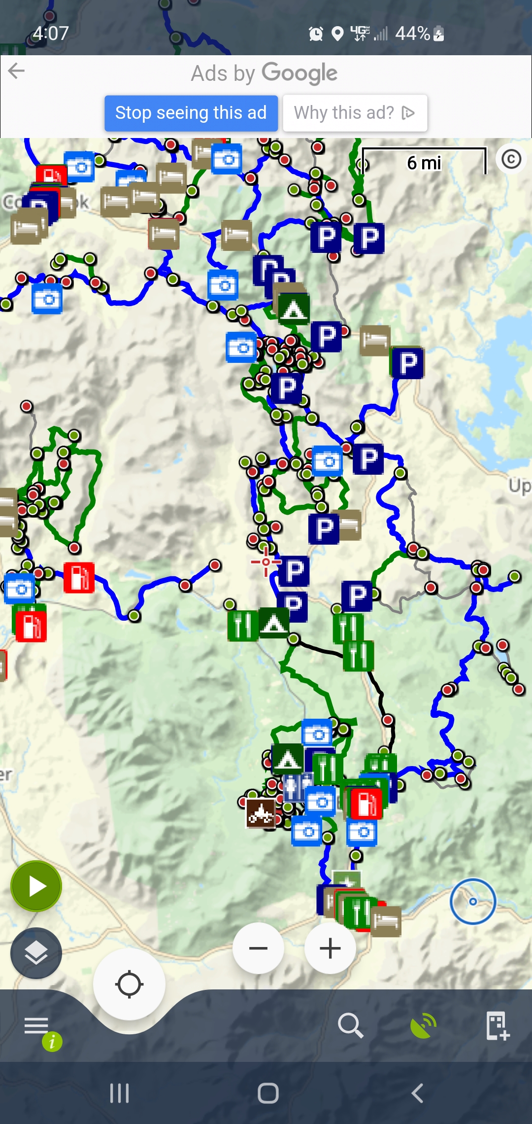 Using a Routing Snowmobile Trail Map - Backwoods GPS Trails