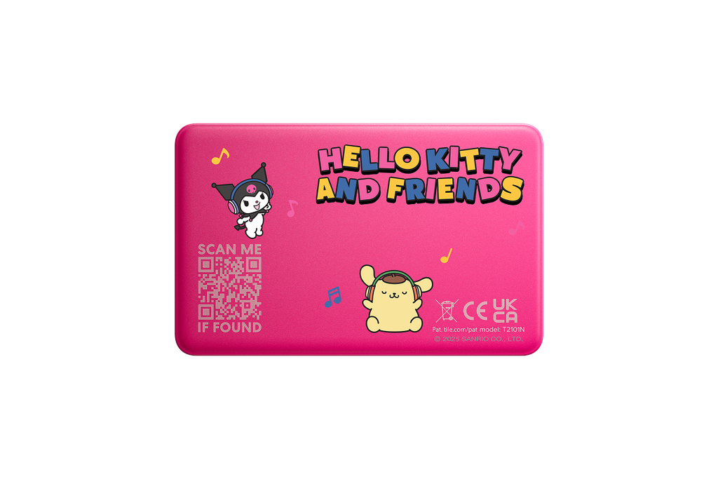 Tile x Hello Kitty® and Friends Starter Pack: Kuromi™ Club (Pink