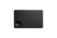 A front-facing image of a Life360 Tile Slim - Black