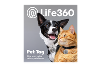 Image of the box of the Life360 Pet Tag
